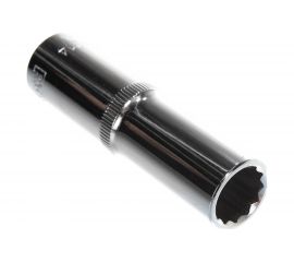 Головка торцевая глубокая 12-гранная (14 мм; 1/2DR) ROSSVIK SD121214 