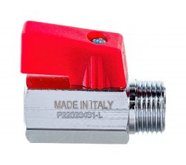 Шаровой кран ITAP MINI рукоятка-флажок, резьба нр-вр 3/8" /20/320/ 126/3/8 1260038 