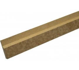 Крепление для плинтуса (10х47х2800 мм; бежево-серый) AGT PR04834 