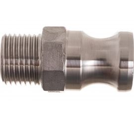 Камлок тип F (ниппель; наружная резьба BSP; 12 мм-1/2""; нержавеющая сталь) TITAN LOCK TL50FSS 