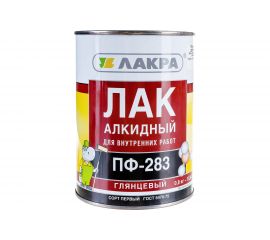 Алкидный лак Лакра ПФ-283 0.8 кг 90000969852 
