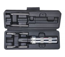 Ударная отвертка АвтоDело хром 6 насадок футляр 40002 10296 