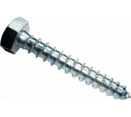 Сантехнический шуруп Стройметиз 10х50 DIN 571 цинк уп. 2 шт. европодвес 2170851 