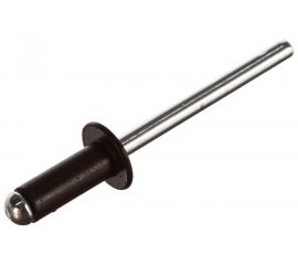 Крашенная заклепка Kenner алюм/сталь 4,8х12 RAL8017 500шт зк48128017 