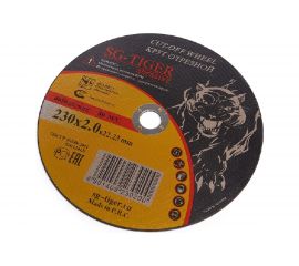 Круг отрезной по металлу (230х2.0х22.2 мм) TIGER ABRASIVE 00-00000029 