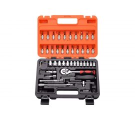 Набор инструментов 46 предметов 1/4 трещотка GOODKING K-10046 