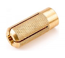 Забивной анкер Стройметиз М12 латунный уп. 2 шт европодвес 2490041 