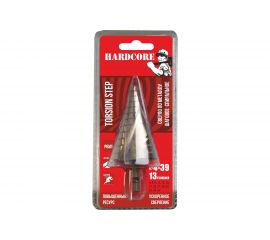 Сверло по металлу шаговое спиральное (4-39 мм; 13 ступеней; Р6М5) Hardcore 144439 