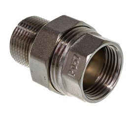Соединитель СТМ с накидной гайкой, прямой, 3/4", гайка-штуцер CRAS0034 
