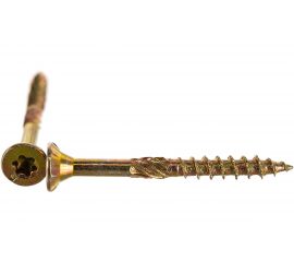 Конструкционный шуруп ЕВРОПАРТНЕР для дерева с фрезой потай ж/п Torx 15, 3.5х35 25шт T2 0639 1 