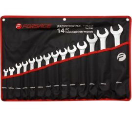 Набор комбинированных ключей Forsage 14 пр, на полотне F-5141 