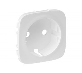 Лицевая панель Legrand Valena Allure для розетки 2К+З белый Leg 755205 