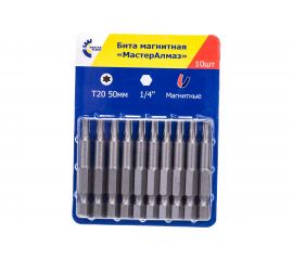 Бита магнитная (50 мм; Т20; 1/4) МастерАлмаз 10501060 