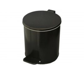 Урна с педалью Титан Мета 7л, черный 4607078089706 