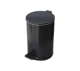 Урна с педалью Титан Мета 10л, черный 4607078089690 