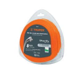 Леска для триммеров 2.4 мм, 12м, нейлон Truper HTA-95 17607 
