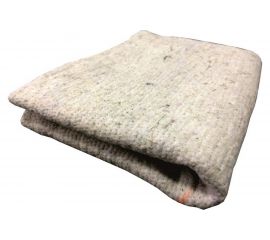 Тряпка для пола EUROHOUSE 160 г/м2, ХБ, 50х50 см, с оверлоком, белая 13952 