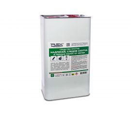 Средство против надписей, следов скотча и черных полос от обуви PLEX 5 л УТ000005657 