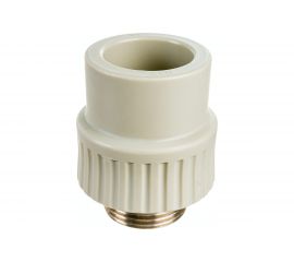 Муфта RTP PN25 комбинированная, наружная резьба, D32х1 мм, серая 10946 