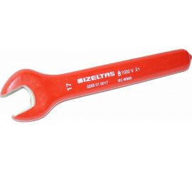 Рожковый односторонний диэлектрический ключ 1000V, 17 мм IZELTAS 0255010017 