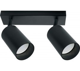 Настенно-потолочный светильник под лампу FERON ML202 GU10, черный 41063 