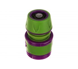 Соединитель шланга 1/2"" с автостопом, пластик с резиновым покрытием 20/200 DON GAZON 096-5810 42317 