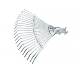 Веерные стальные грабли PALISAD 450 мм, 22 плоских зуба, регулируемая тулейка, без черенка 617025 