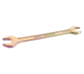 Рожковый ключ, 8x10 мм, желтый цинк СИБРТЕХ 14303 