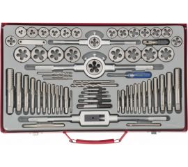 Набор метчиков и плашек Matrix М2-М20, 65 шт 773065 