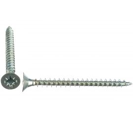 Саморез КРЕП-КОМП белый цинк POZY 4,5х50 400шт бд4550ф 