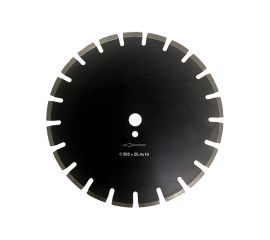 Диск отрезной алмазный по асфальту, бетону и камню (350x25.4х3 мм) Росомаха 111350 