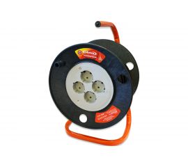 Удлинитель Облик РБК-4 4 гнезда (с заземлением) на катушке 3х1,5 кг 15 м УТ-00000670 