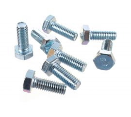 Болт ЗУБР ГОСТ 7798-70, M6 x 16 мм, 8 шт, кл. пр. 5.8, оцинкованный, 303086-06-016 