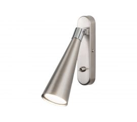 Настенный светильник Elektrostandard Horn GU10 SW сатинированный никель MRL 1010 a047872 