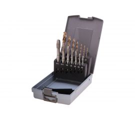 Набор машинных метчиков Ruko M3-М12 мм HSSE-Co5 14пр 245051RO 