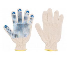 Перчатки вязаные с пупырышками РОС 12485 