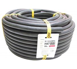 Рукав резиновый для газосварки ГОСТ 9356-75 ТИП I-для газа (12 мм; 6.3 атм.; 2 красных полосы; бухта 50 м) Andycar H47 