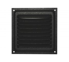 Решетка вентиляционная 100х100 мм черный муар Трибатрон 87126 