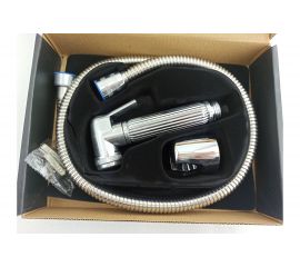 Душевой набор для биде MYNAH гигиеническая лейка, шланг и держатель, 3 в 1, круглая MT28-M42 