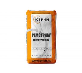 Смесь для ремонта бетона СТРИМ Ремстрим ТН с фиброй, 25 кг РТМ000Т000Н 
