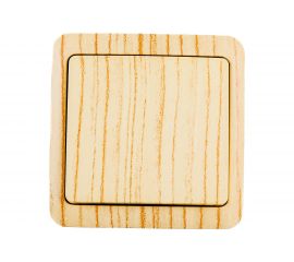 Выключатель Lezard, VIOLA, белёный дуб, 751-5200-100 