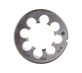 Плашка, трубная цилиндрическая G 1 1/2 дюйма 9ХС ТМ Туламаш 57990 