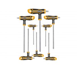 Набор Т-образных шестигранников INGCO TORX 8шт. Т10-Т50 HHKT8083 