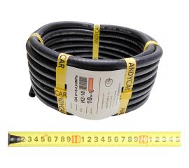 Шланг резиновый 3-х слойный маслобензостойкий ГОСТ 10362-2017 (8х15 мм; 6.3 атм.; бухта 10 м) Andycar H2-10 