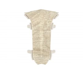 Соединитель для плинтуса Волшебная палочка ПВХ 58 мм, 2 шт, цвет 5801 УТ000072752 