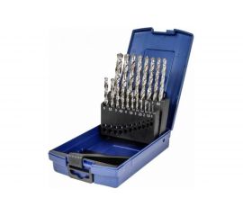 Набор сверл HSS Typ N DIN338 (19 шт; 1-10x0.5 мм) NORGAU 010046110 