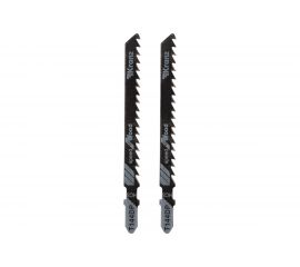 Пилка для лобзика по дереву T144DP 100 мм, шаг 4.2 мм, 2 шт KRANZ KR-92-0317 