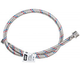 Гибкая подводка для воды Gigant с оплеткой из нержавеющей стали, 1/2""х80 см, г/ш P-80-GW 