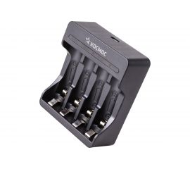Зарядное устройство КОСМОС 1-4 АА/ААА питание от USB шнура, автоотключение KOC903USB 