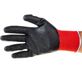 Перчатки с вспененным латексным обливом Русский Мастер L2001, р.XL/10, 2 шт. РМ-92956 